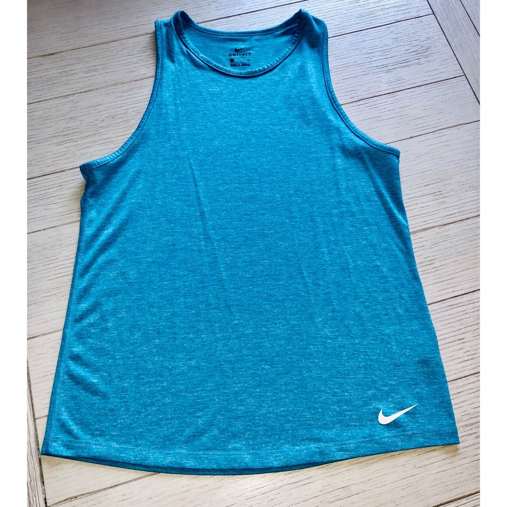 NIKE WOMENS BLUE TANK TOP -NWOT- SZ. SM